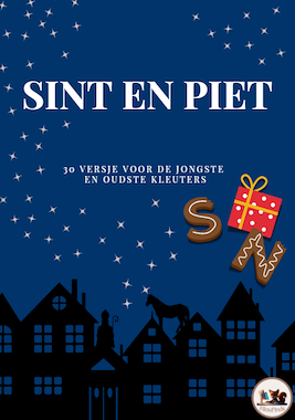 Lesmateriaal Sinterklaasversjes voor kleine en grote kleuters  van auteur FilouFinds slide 1