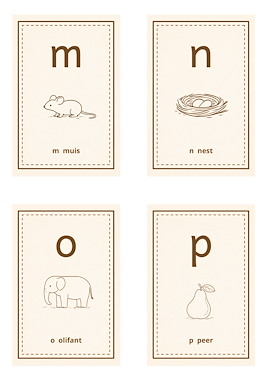 Lesmateriaal Zoutletter kaarten abc - voorbereidend schrijven  van auteur Corine Veenendaal slide 4