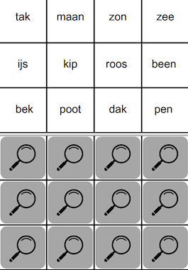 Lesmateriaal Leesspelletjes na KERN 5 (Veilig leren lezen, KIMVersie) van auteur Lise slide 4