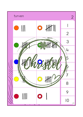 Lesmateriaal Pico Piccolo turven van auteur juf Christel13