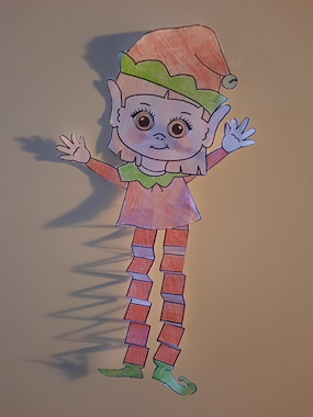 Lesmateriaal De bakkerij in Kersttijd van auteur Lessen en Illustraties Elles slide 4