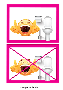 Lesmateriaal Dagritmekaarten emoticons van auteur wegvanonderwijs slide 3