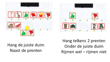 Lesmateriaal Sint - sprekende muur - rijmen van auteur Little Play Friends slide 4