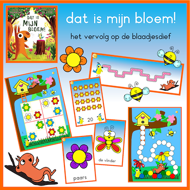 Lesmateriaal dat is mijn bloem! bundel van auteur JufJoyceKuenen slide 1