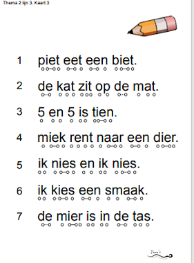 Lesmateriaal Potloodlezen lijn 3 thema 2 van auteur Juf ilona