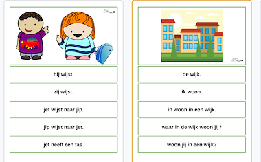 Lesmateriaal Bewegend leren: lees en breng kern 4! van auteur Juf ilona slide 2