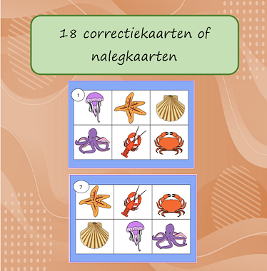 Lesmateriaal Plaats alle zeedieren op de juiste plaats van auteur Jabbedabbedoe slide 4