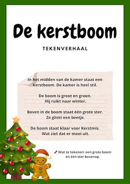Lesmateriaal Kerst Tekenverhalen – Luisteren, Tekeningen & Fantasie van auteur Juf_C slide 3