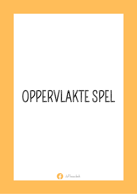 Lesmateriaal Oppervlakte spel van auteur Juf Tessa deelt
