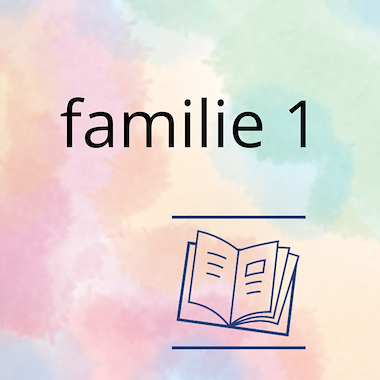 Lesmateriaal AN - mijn familie (deel 1) - werkbundels van auteur Peggy Van Rompaey