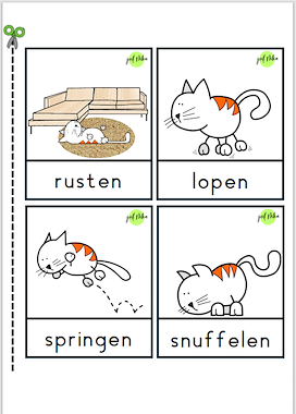 Lesmateriaal Minibundel "katten" van auteur Juf Nika slide 2