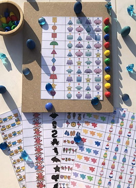 Lesmateriaal Thema zomer 12 opdrachtkaarten bij het 'parelspel'  van auteur Tinnekes ontdekbundels slide 2