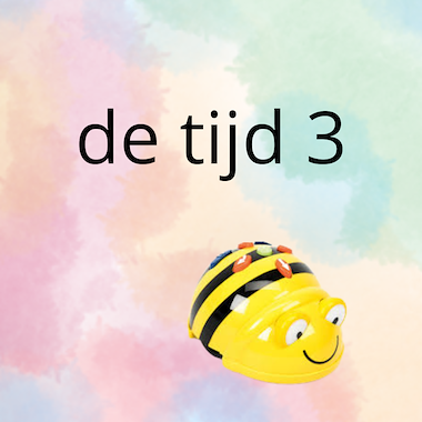 Lesmateriaal AN - de tijd (deel 3) - spel 1: bbot van auteur Peggy Van Rompaey