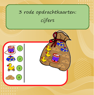 Lesmateriaal  Zoek de juiste speelgoedzak van auteur Jabbedabbedoe slide 4