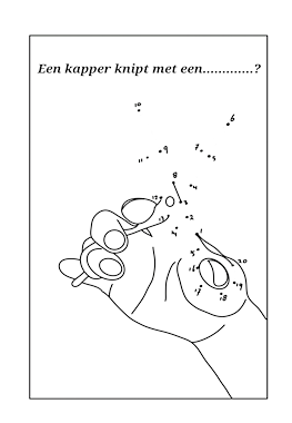 Lesmateriaal Werkboekje de kapper groep 2 van auteur Juf Monique slide 3