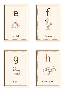 Lesmateriaal Zoutletter kaarten abc - voorbereidend schrijven  van auteur Corine Veenendaal slide 2