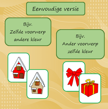 Lesmateriaal Zoek dezelfde (Halli galli) Thema Kerstmis van auteur Jabbedabbedoe slide 3