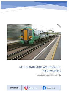 Lesmateriaal ATN - kledij en vervoersmiddelen van auteur Meester Warre