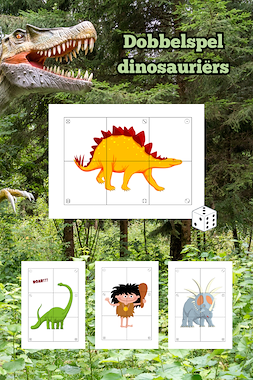 Dobbelspel dinosauriërs