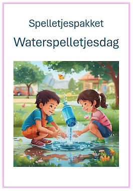Lesmateriaal Waterspelletjes van auteur Juffrouw Laura
