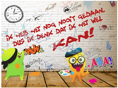 Lesmateriaal Classdojo poster Ik denk dat ik het kan  van auteur De monsterklas van Juf Liesl