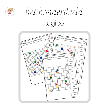 Lesmateriaal Het honderdveld - logico van auteur Juf Hanne_ slide 1