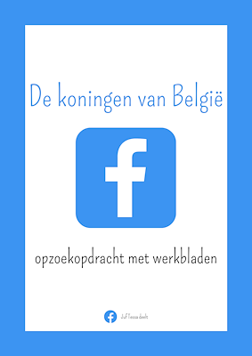 Lesmateriaal De koningen van België van auteur Juf Tessa deelt