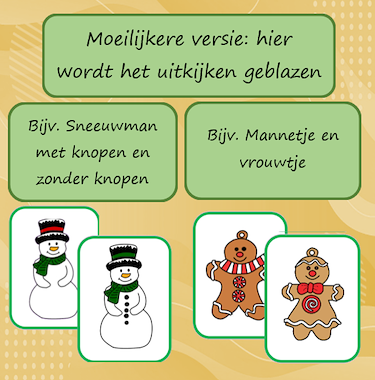 Lesmateriaal Zoek dezelfde (Halli galli) Thema Kerstmis van auteur Jabbedabbedoe slide 4