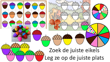 Lesmateriaal De eikels van eekhoorn van auteur Little Play Friends slide 4