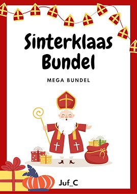 lesmateriaal Sinterklaas Mega Bundel van auteur Juf_C