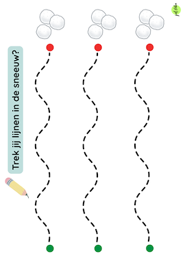 Lesmateriaal Kleine vingers,  grote winterpret van auteur Juf Nika slide 2