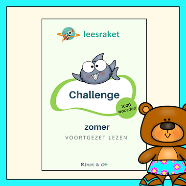 Lesmateriaal leeschallenge zomer AVI M4-M5 van auteur Raket en Co