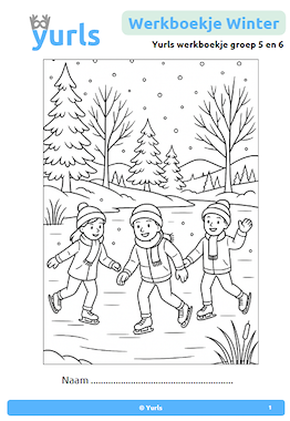 lesmateriaal Werkboekje Winter groep 5/6 van auteur Yurls