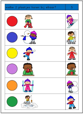 Lesmateriaal Logico - Piccolo - Primo - WINTER van auteur Annette