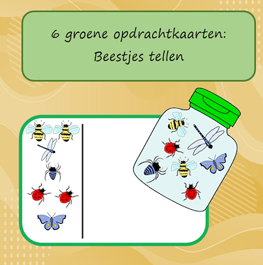 Lesmateriaal Zoek de juiste insectenpot van auteur Jabbedabbedoe slide 2