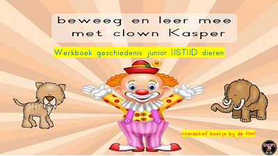 Lesmateriaal Geschiedenis junior IJSTIJD DIEREN van auteur Gratis leuke leesboekjes slide 1
