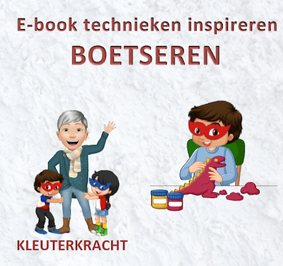 Lesmateriaal E-book: Technieken inspireren: Boetseren  van auteur Kleuterkracht