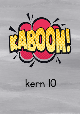 Lesmateriaal kaboom kern 10 van auteur Kleuterjuf_Daphne