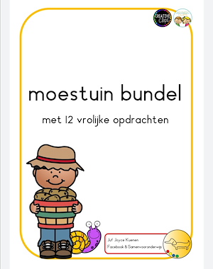 Lesmateriaal Moestuin bundel van auteur JufJoyceKuenen slide 2