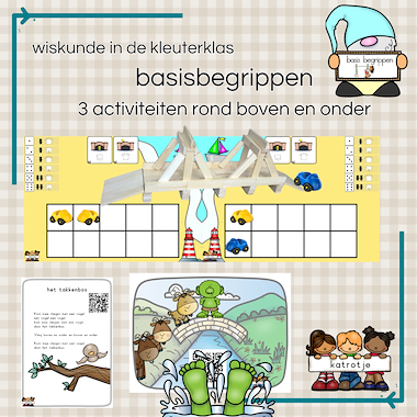 Lesmateriaal basisbegrippen boven en onder van auteur katrotje