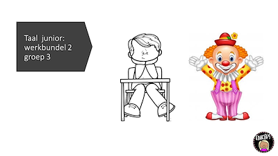 Lesmateriaal Taal junior werkboekje bundel 2 voor groep 3 februari van auteur Gratis leuke leesboekjes slide 1