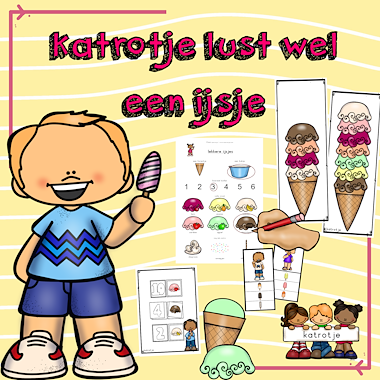 Lesmateriaal katrotje lust wel een ijsje van auteur katrotje slide 1