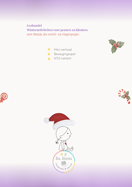 Lesmateriaal Print & Go Patroon – Kerstmutsje (PDF + SVG)  van auteur Victoria Pirogova slide 4