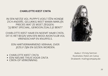 Lesmateriaal Charlotte kiest Cinta 2e 3e kleuterklas van auteur Christy Sermon slide 2
