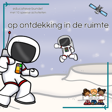 Lesmateriaal op ontdekking in de ruimte van auteur katrotje slide 1
