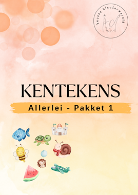 Lesmateriaal Kentekenpakket Allerlei 1 van auteur knussekleuterwereld