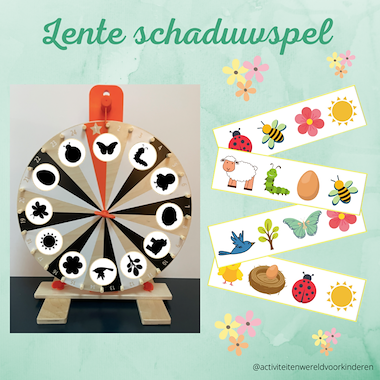Lesmateriaal Lente - Schaduwspel  van auteur Nanny Melissa