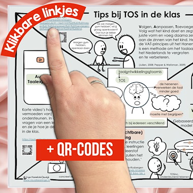 Lesmateriaal VERNIEUWD! Poster: Tips bij TOS in de klas van auteur visualiseeringe slide 2