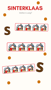 Lesmateriaal Thema Sint: Welke is weg?  van auteur Juf Femke slide 1