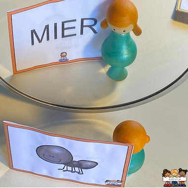 Lesmateriaal spiegel-woorden van auteur katrotje slide 2